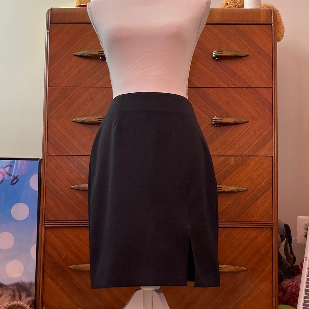 New York & Company Black Pencil Skirt